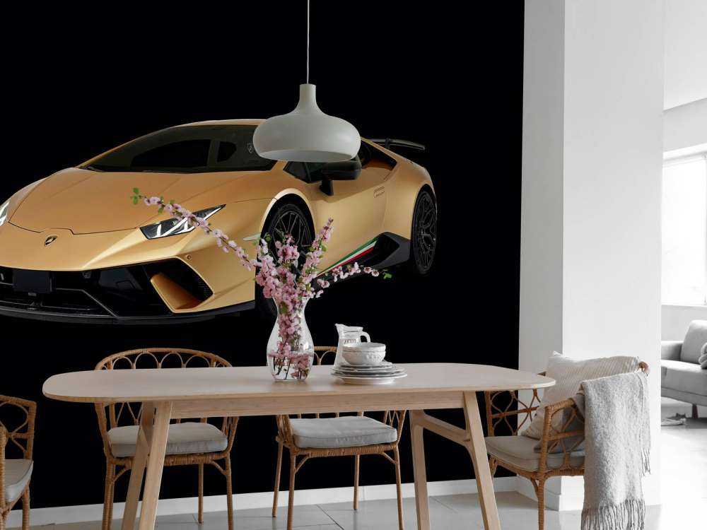 Lamborghini Huracán - Rechts vorne, schwarz