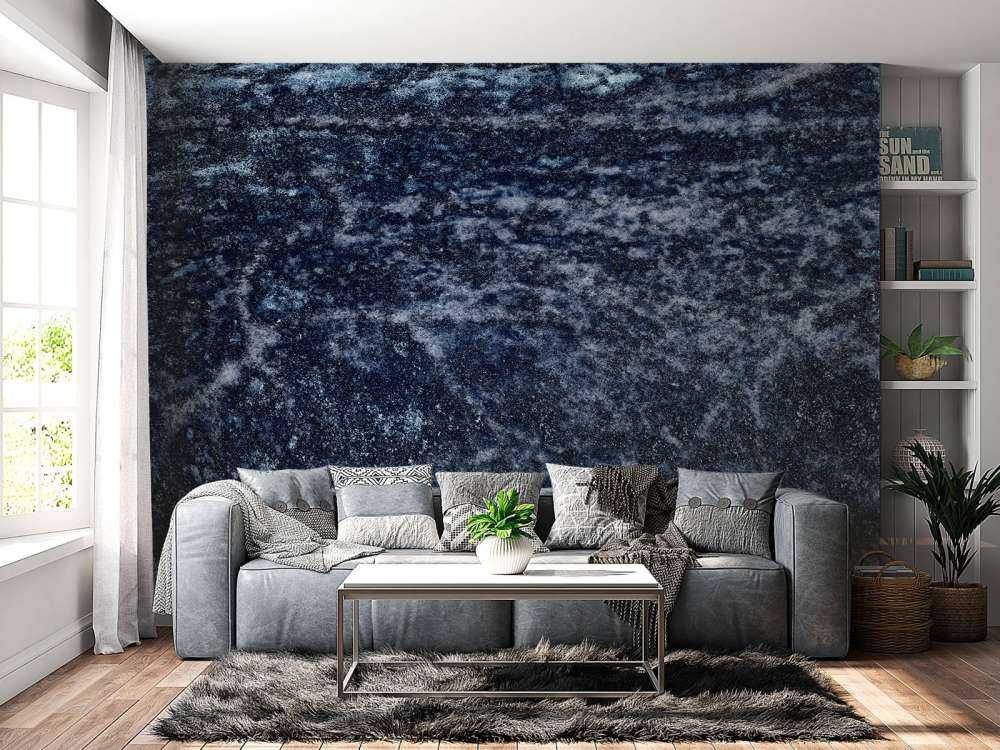 Dunkelblaue Struktur