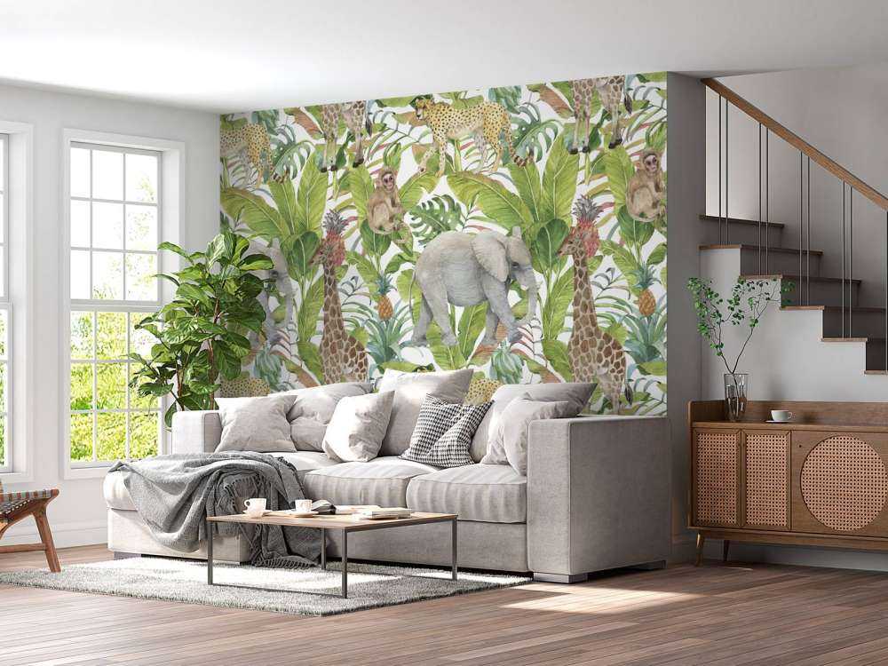 Wilde exotische Tiere