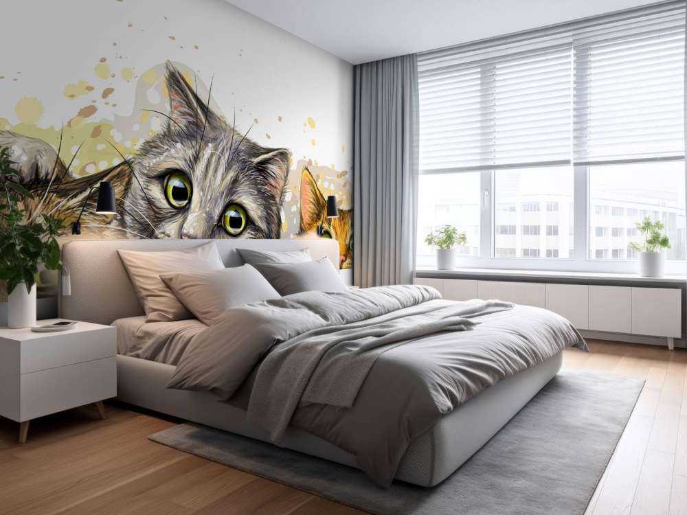 Katzen Zeichnung