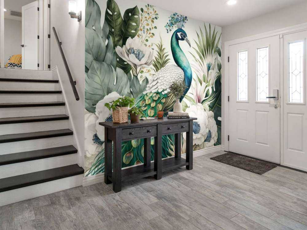 Pfauenflora in Harmonie