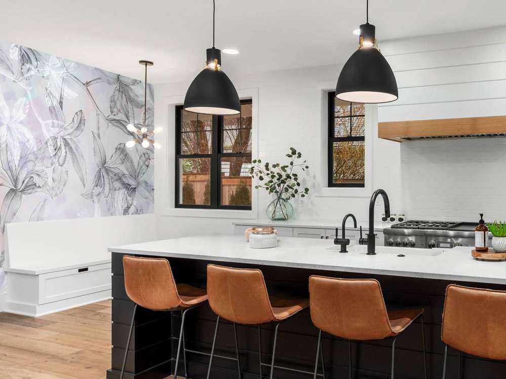 Orchideen Traumlandschaft 2-farbig Lila