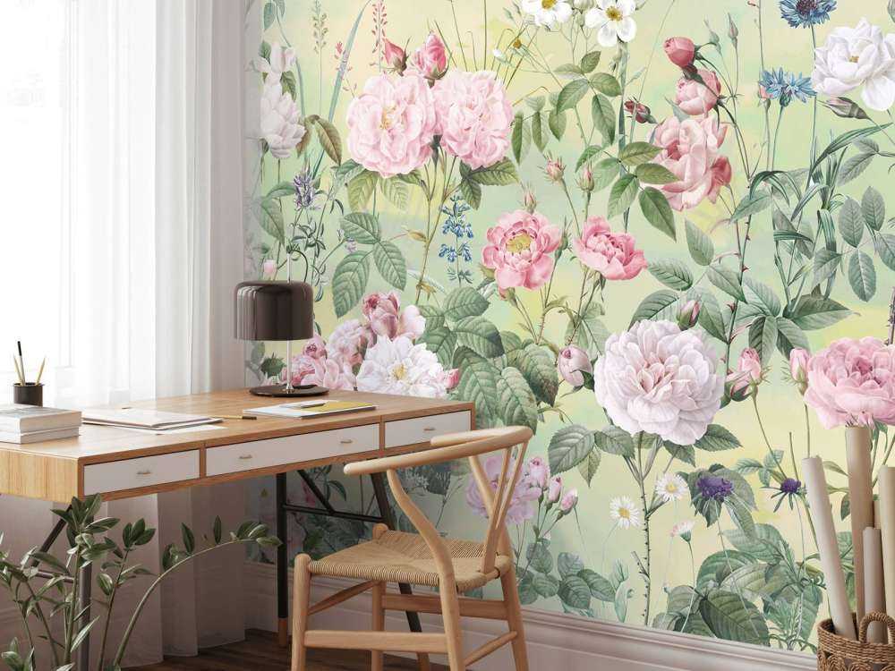 Romantischer Rosengarten