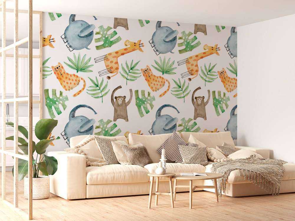 Aquarell-Zoo