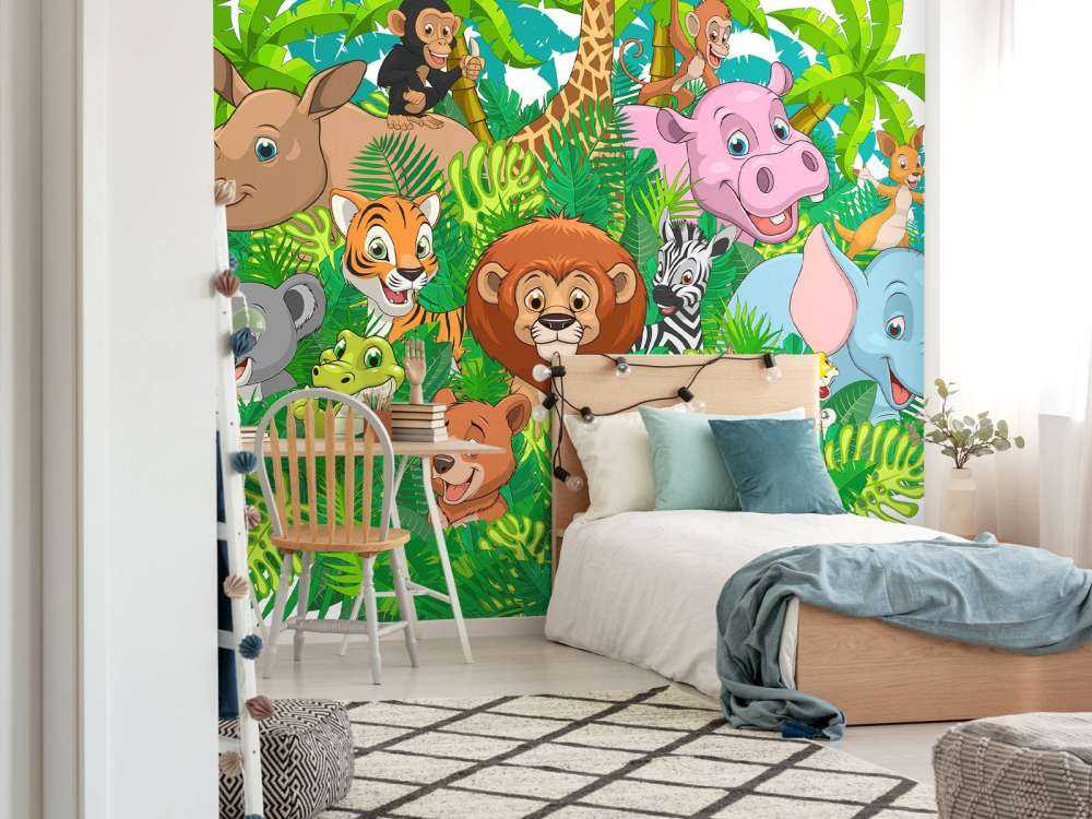 Lustige Tiere für Kinder