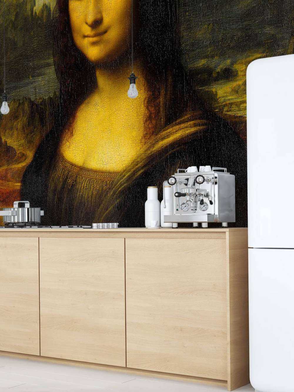 Mona Lisa mit Pommes