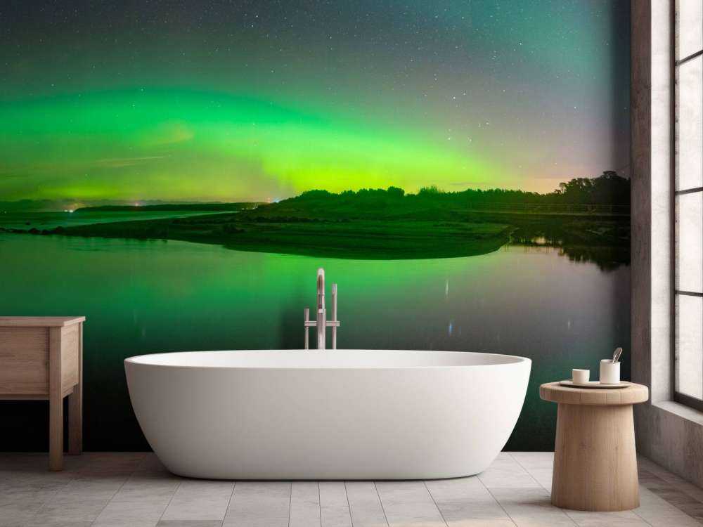 Ein helles Nordlicht