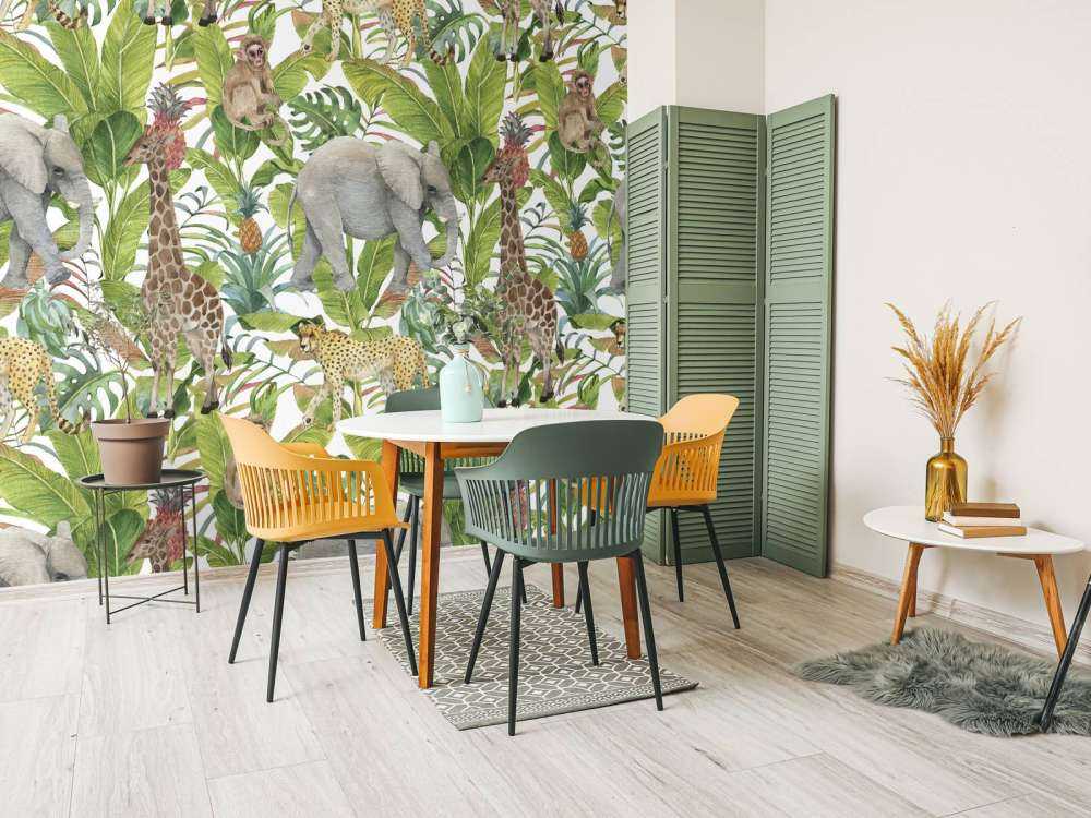 Wilde exotische Tiere