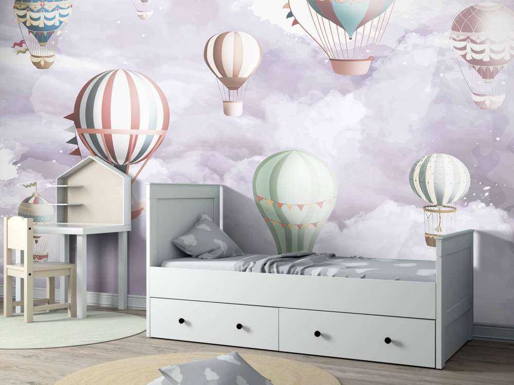 In den lila Wolken