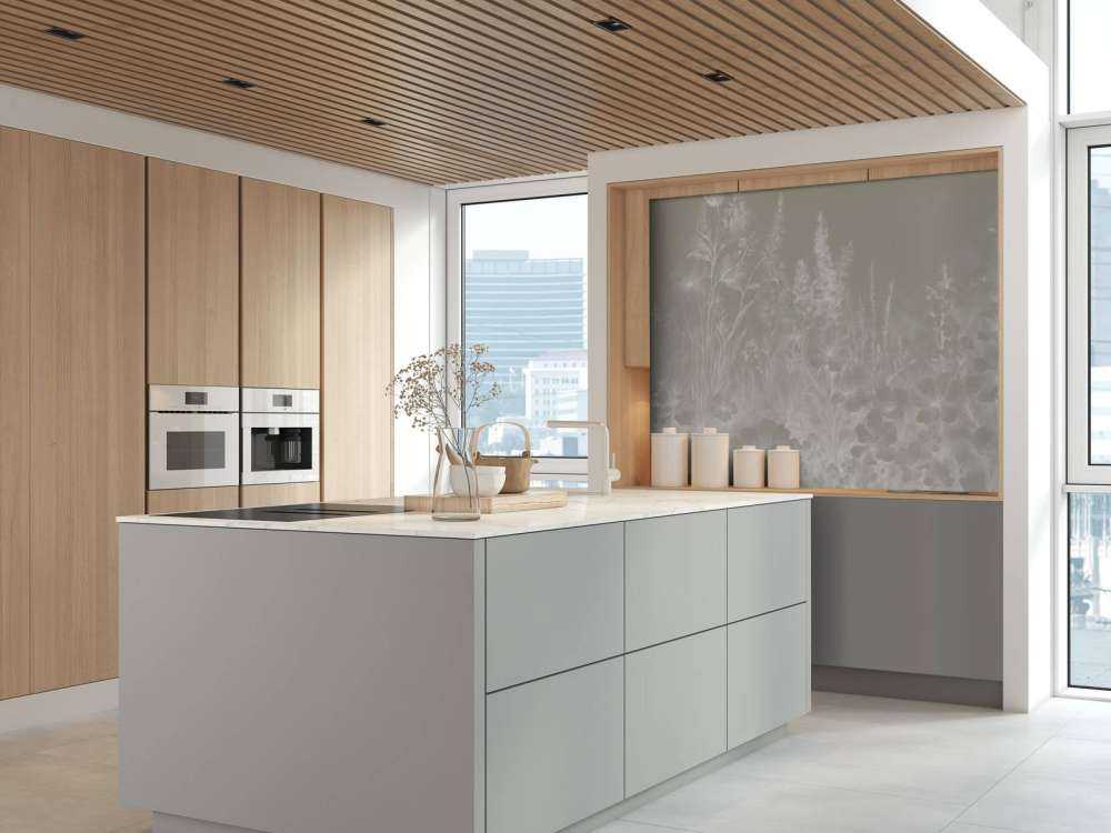 Zarter englischer Garten - Olive