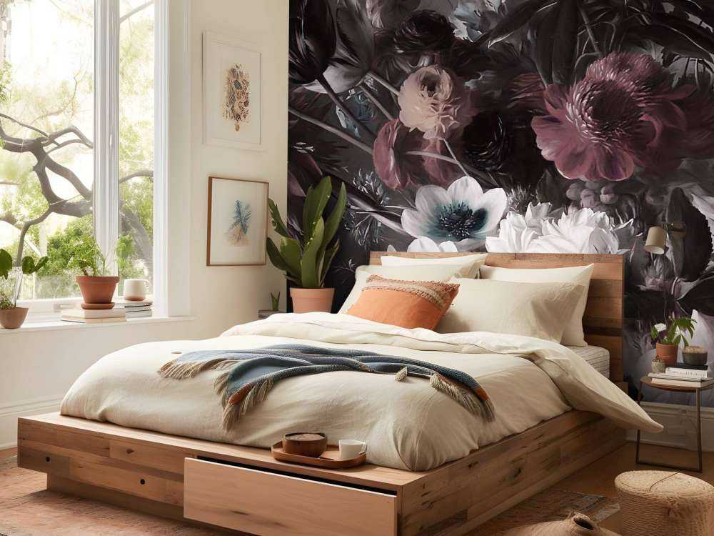 Großer Strauß mit Anemonen Orange