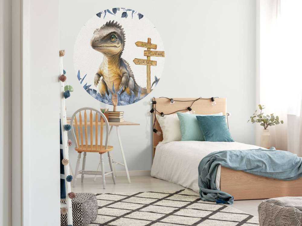 Baby-Spinosaurus im blauen Dschungel