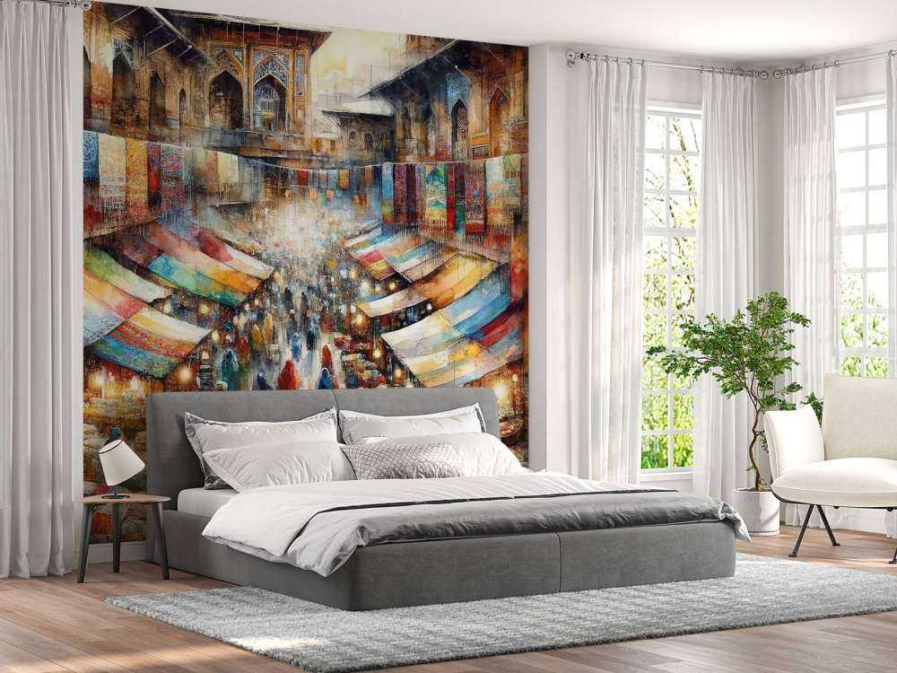 Bazaars Symphonie der Farben
