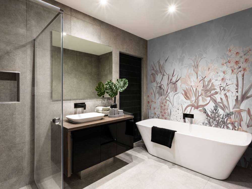 Frühjahrsblumen - Ätherisches Grau