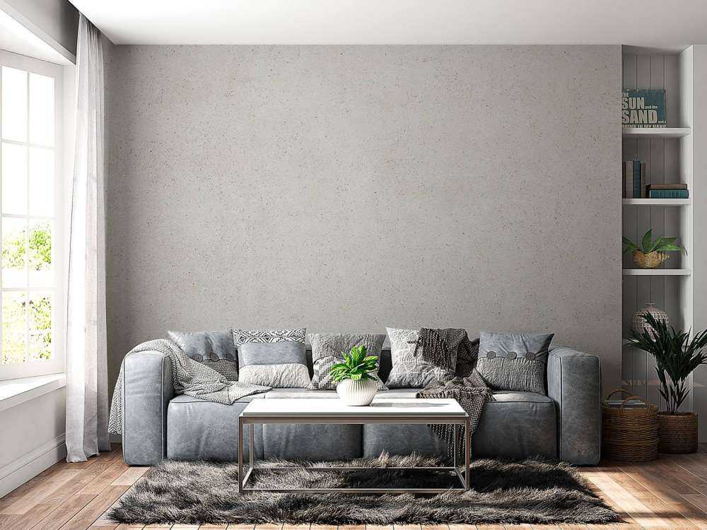 Betonstruktur mit feinen Steinen