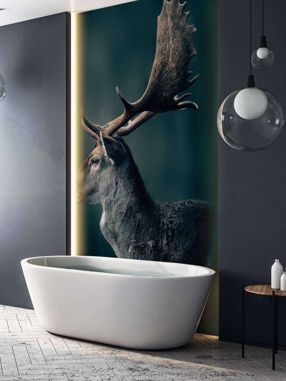 Damhirsch Nahaufnahme