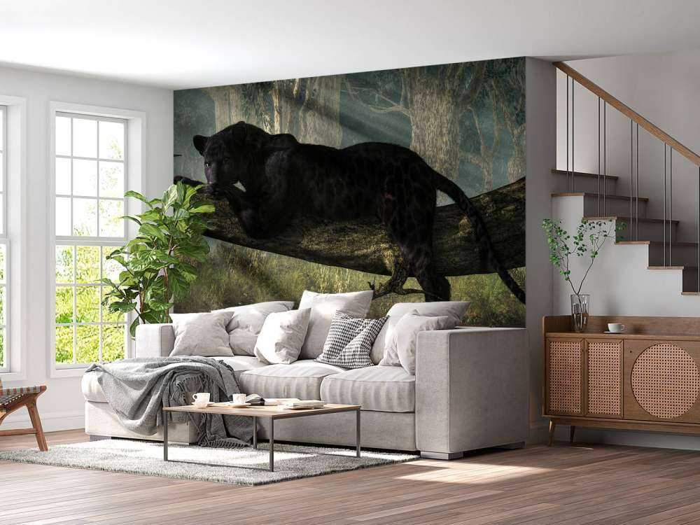 Panther im Dschungel