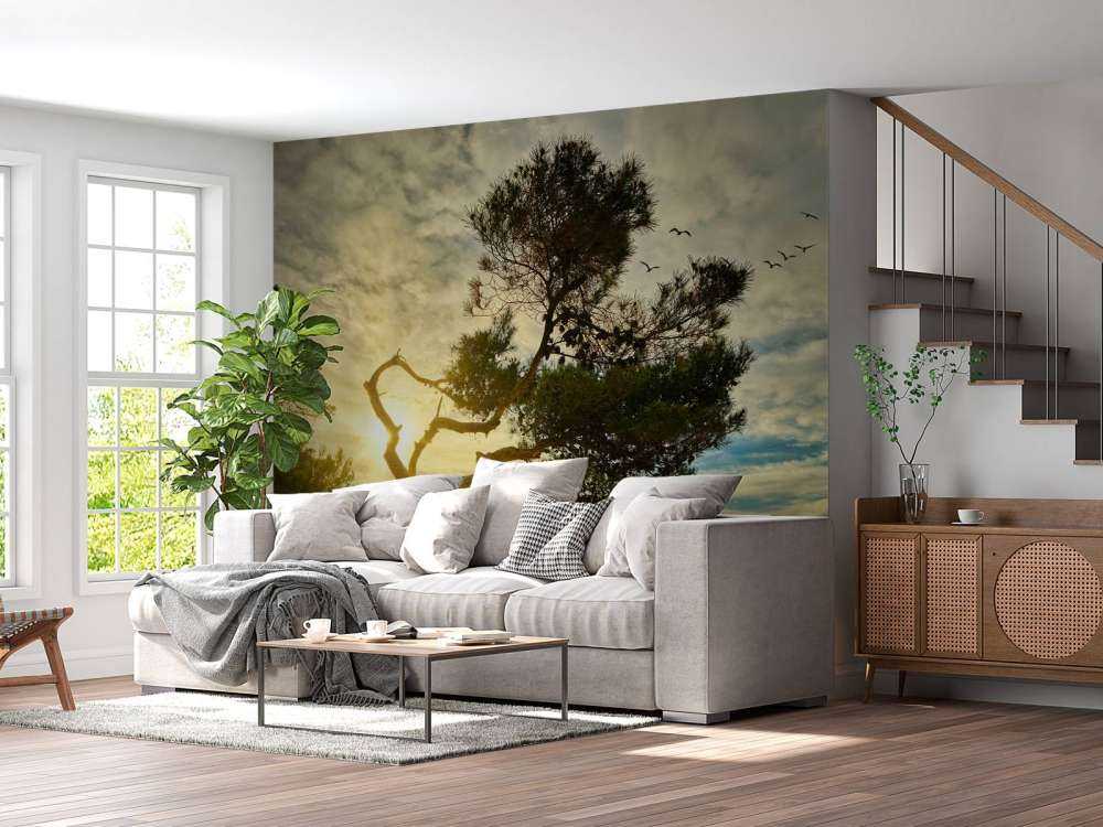 Gebogener Baum