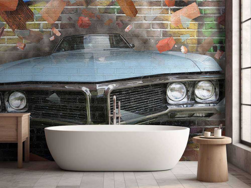 Graffiti-Auto