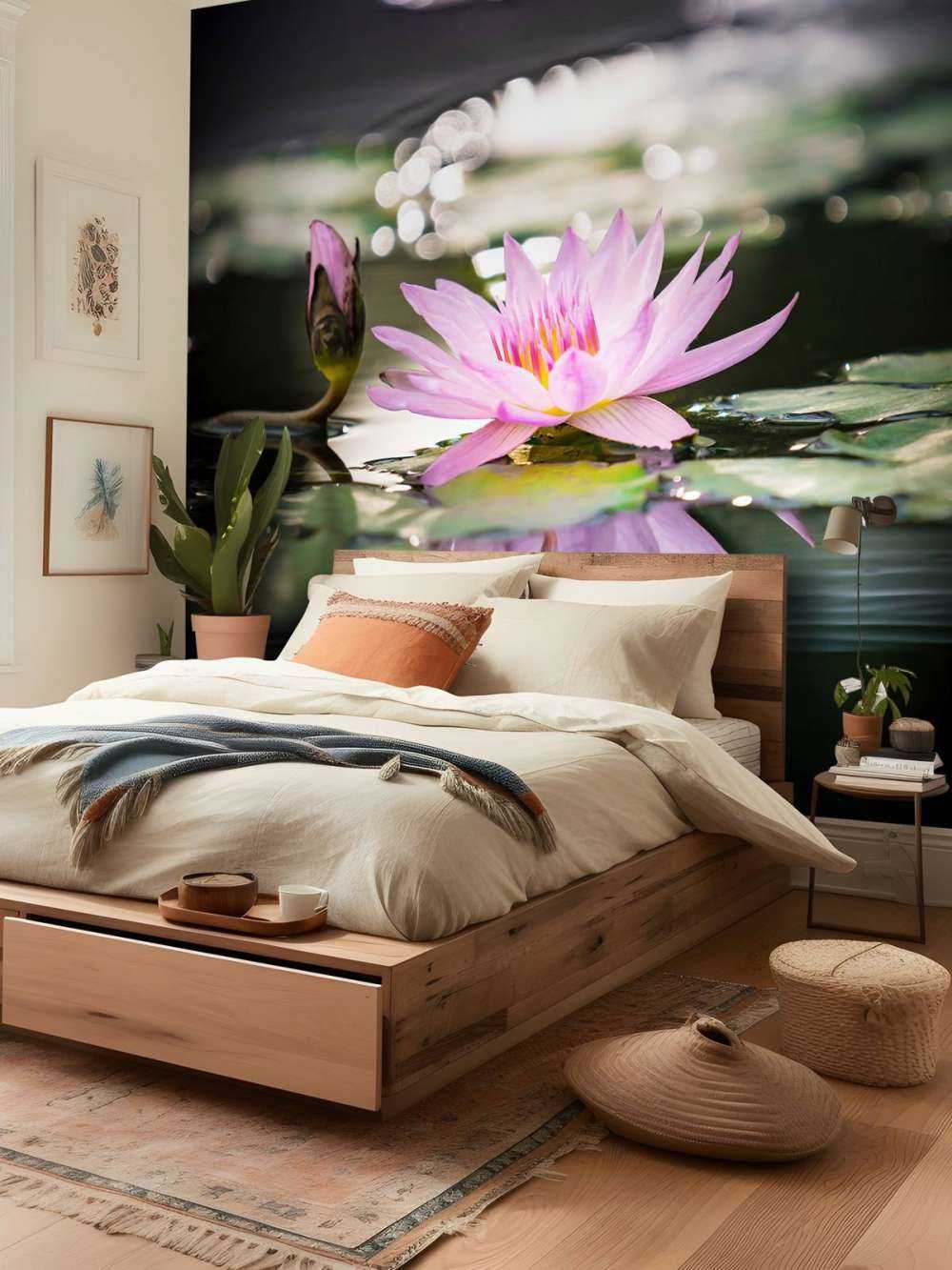 Lotusblume rosa