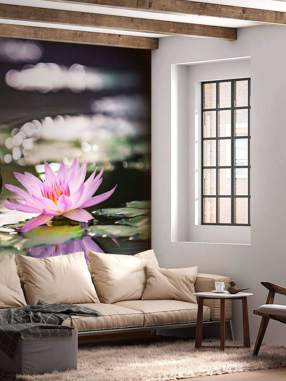 Lotusblume rosa