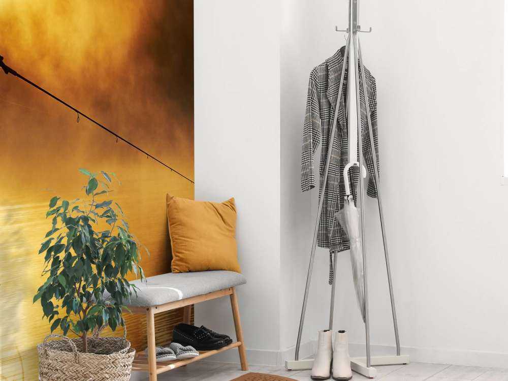 Fischer bei Sonnenaufgang