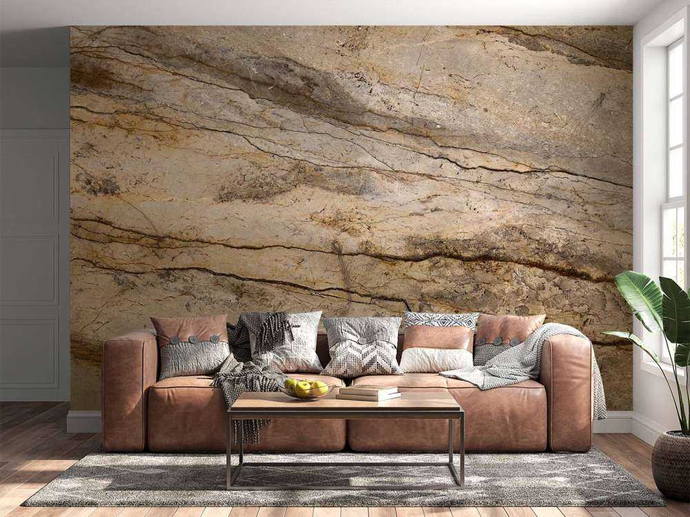 Marmor mit Sandfarbe