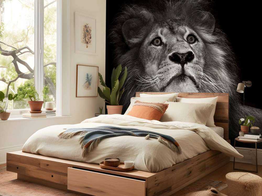 Wachsamer Löwe