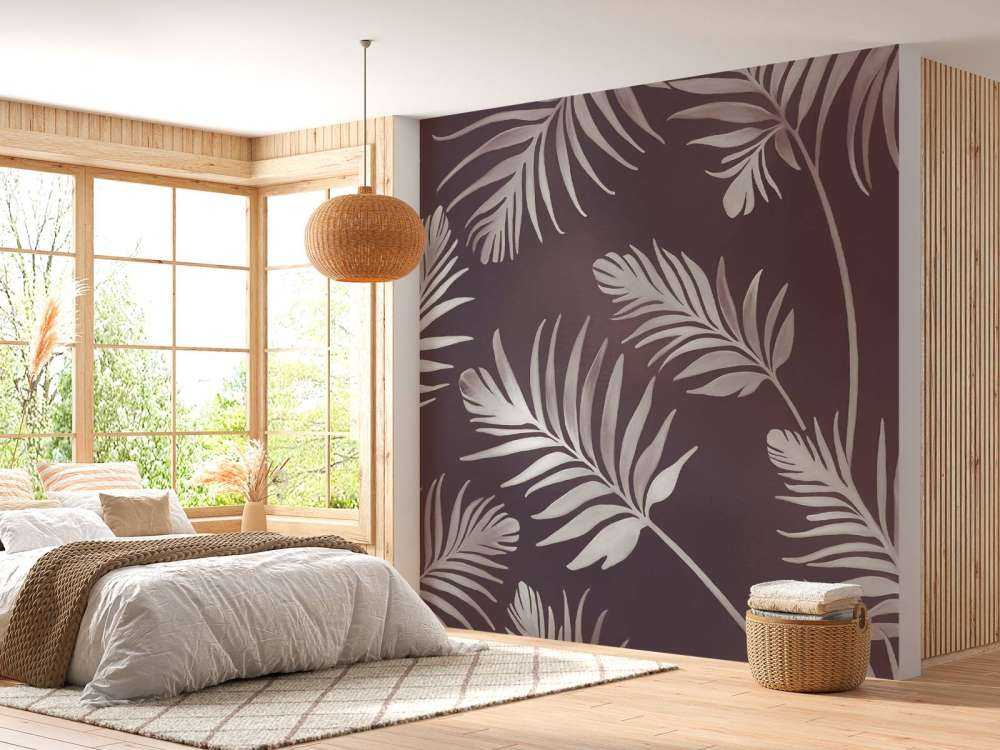 Goldene Blätter auf dunkler Erde