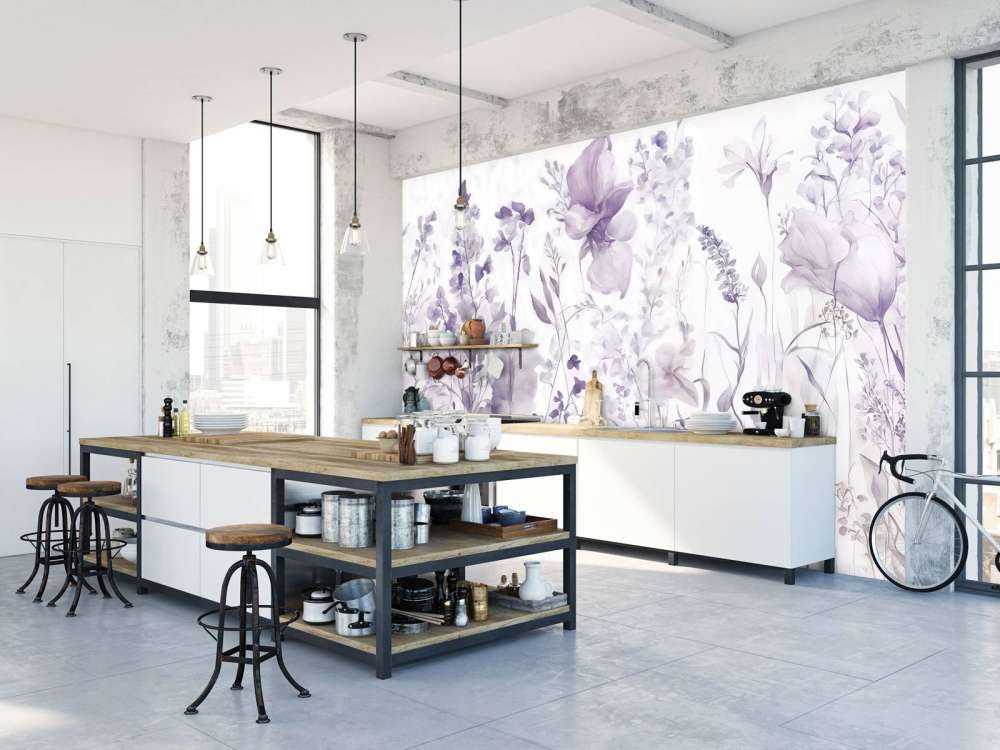 Die Sanftheit des Herzens - lila