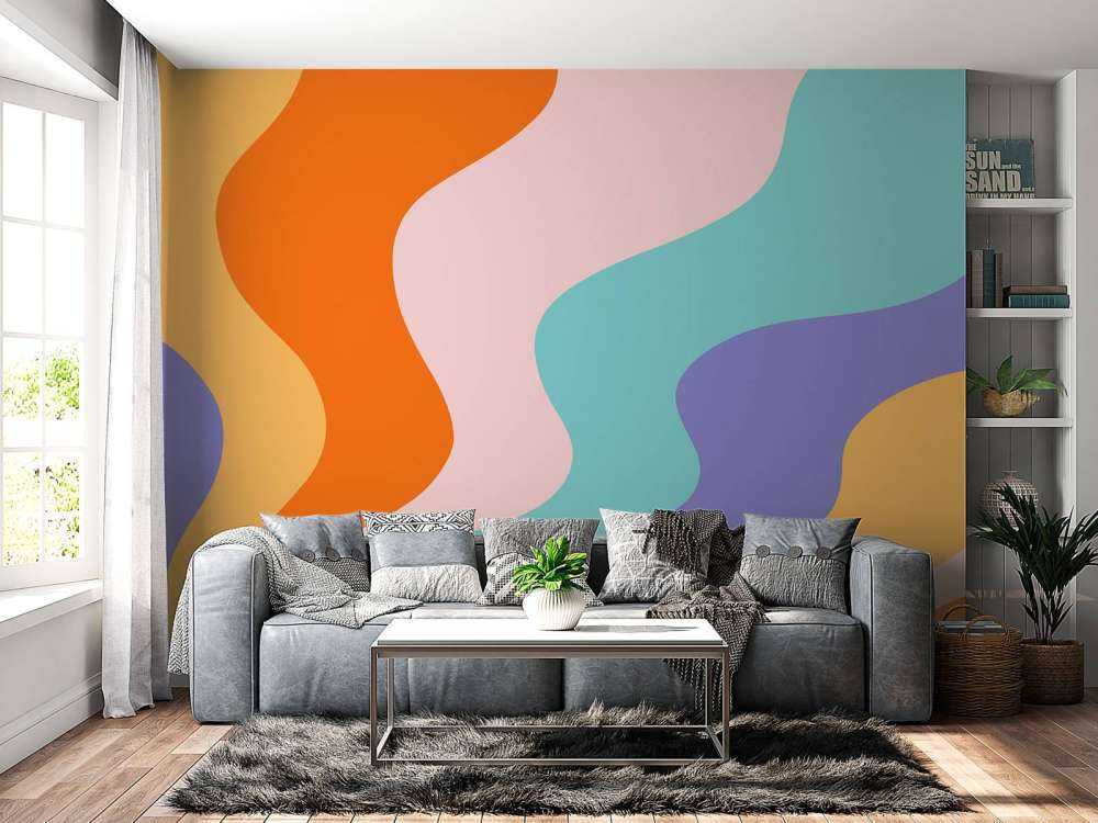Bunte Wellen