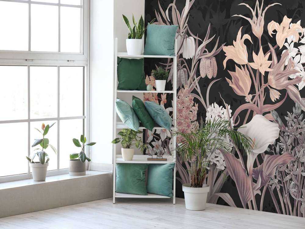 Frühjahrsblumen - Vintage Sepia