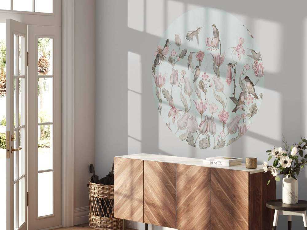 Frühling Kolibri Symphonie - Minz Wiese