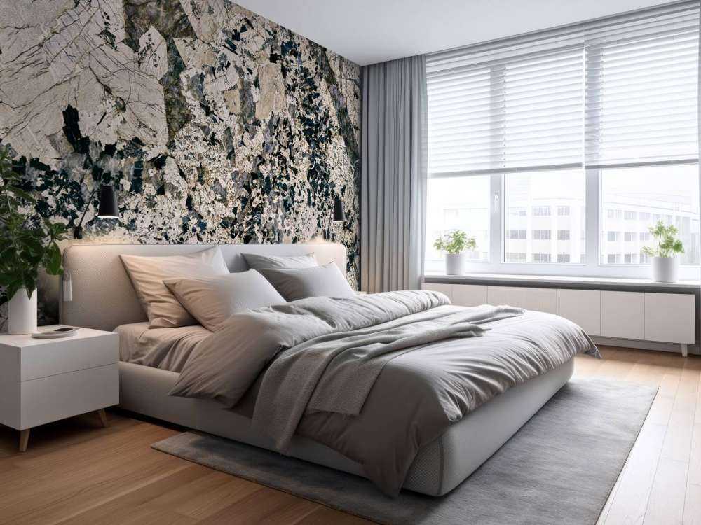 Marmor mit Blockstruktur