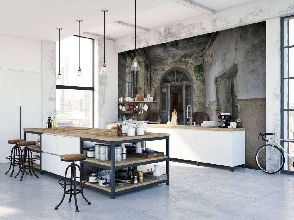 Korridor in verlassenem Haus