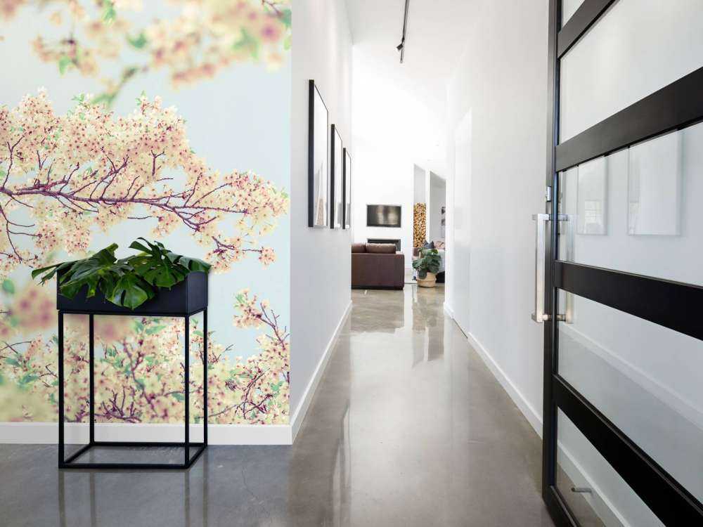 Blüte mit Vintage-Look