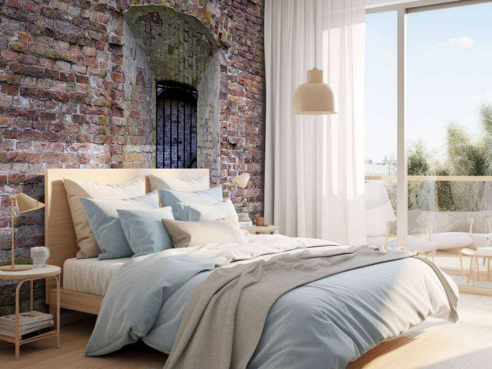 Aussparung in alter Wand