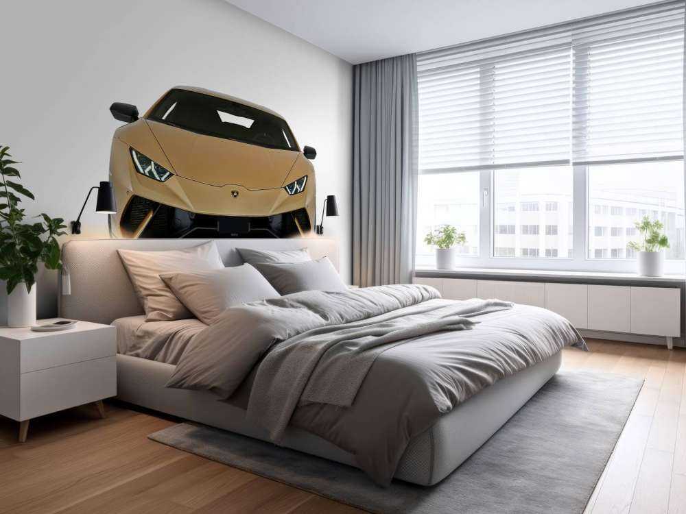 Lamborghini Huracán - Front, weiß