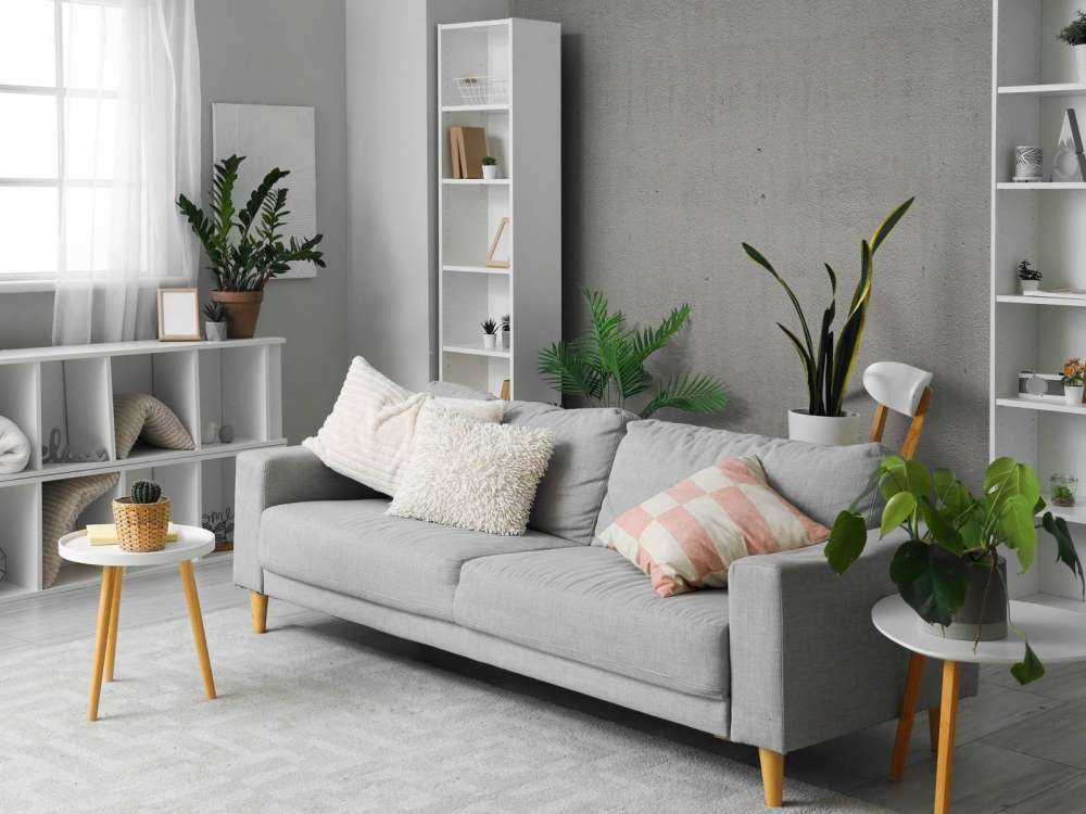 Grauer Beton - Wallexclusive