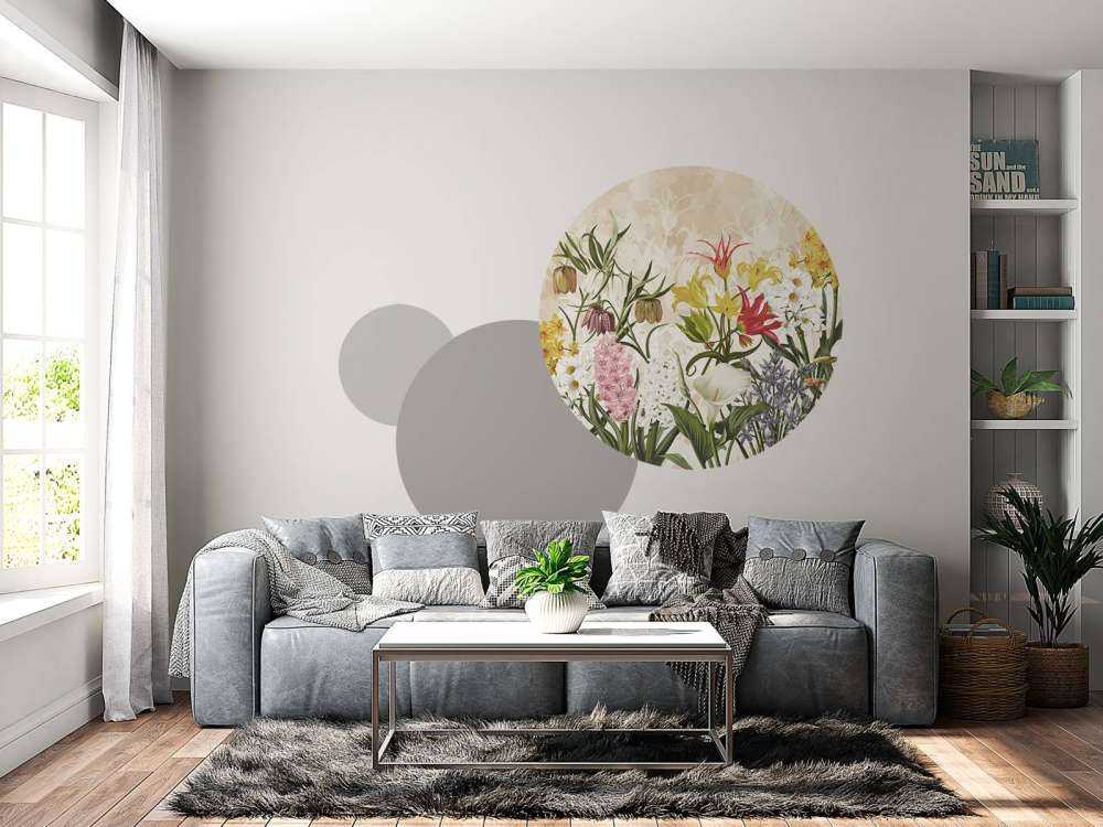 Frühjahrsblumen - Warmes Honigbeige