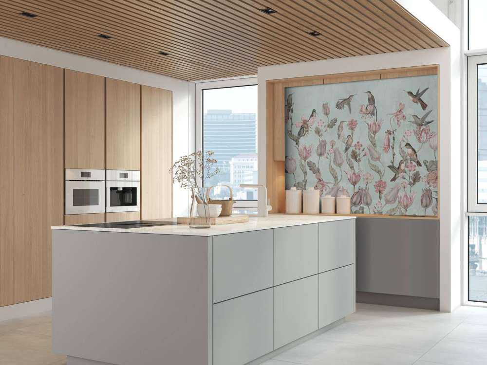 Frühling Kolibri Symphonie - Minz Wiese