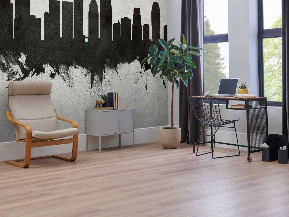 Aquarell-Skyline, Los Angeles