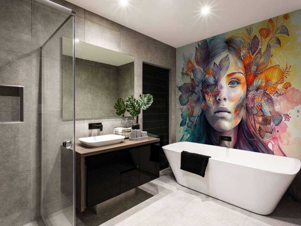 Watercolor Tropical Woman #3