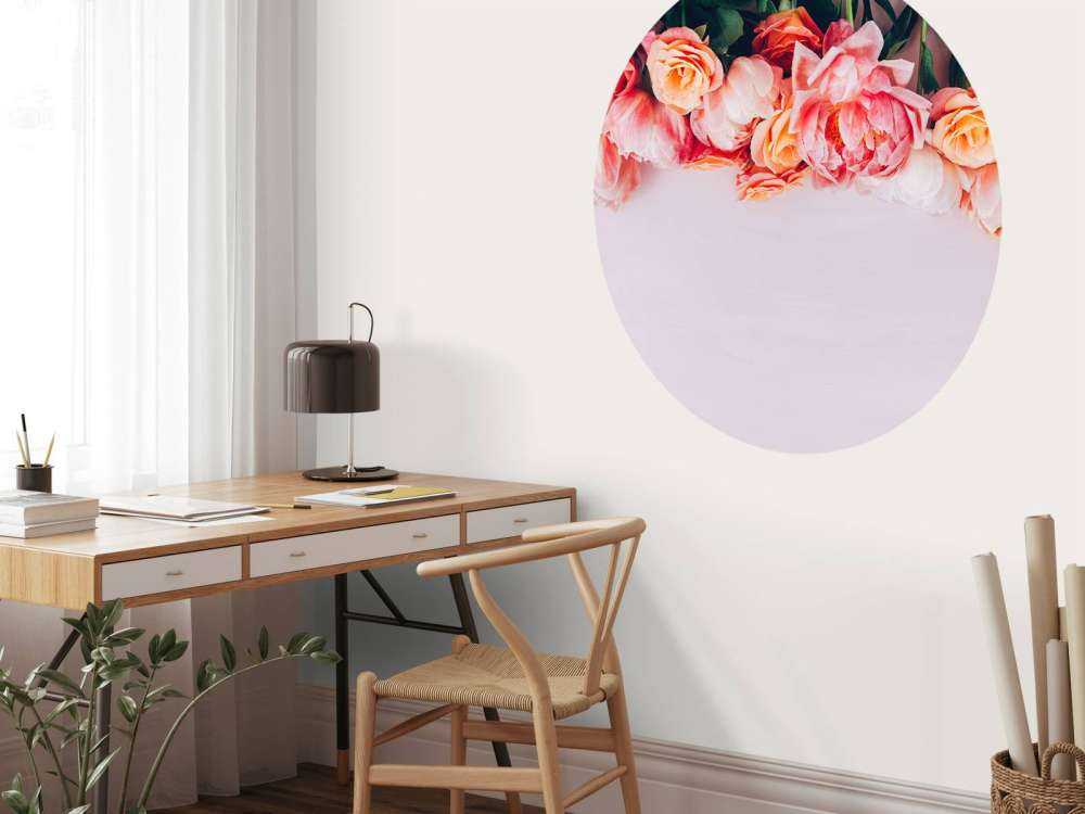 Rosen in verschiedenen Rosatönen