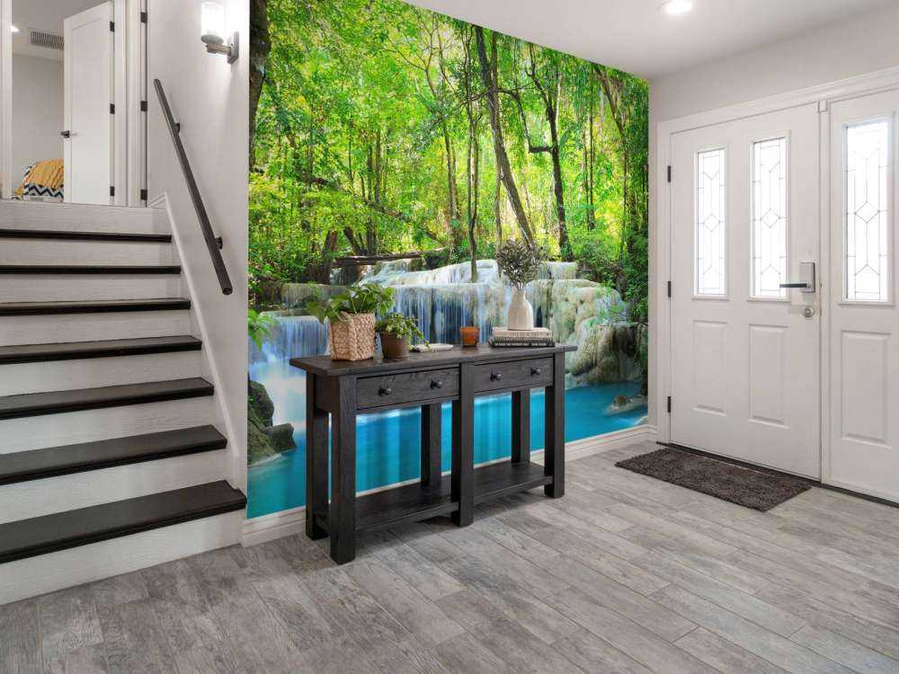 Exotischer Wasserfall