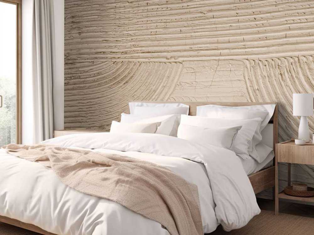 Linien und Strukturen in Taupe