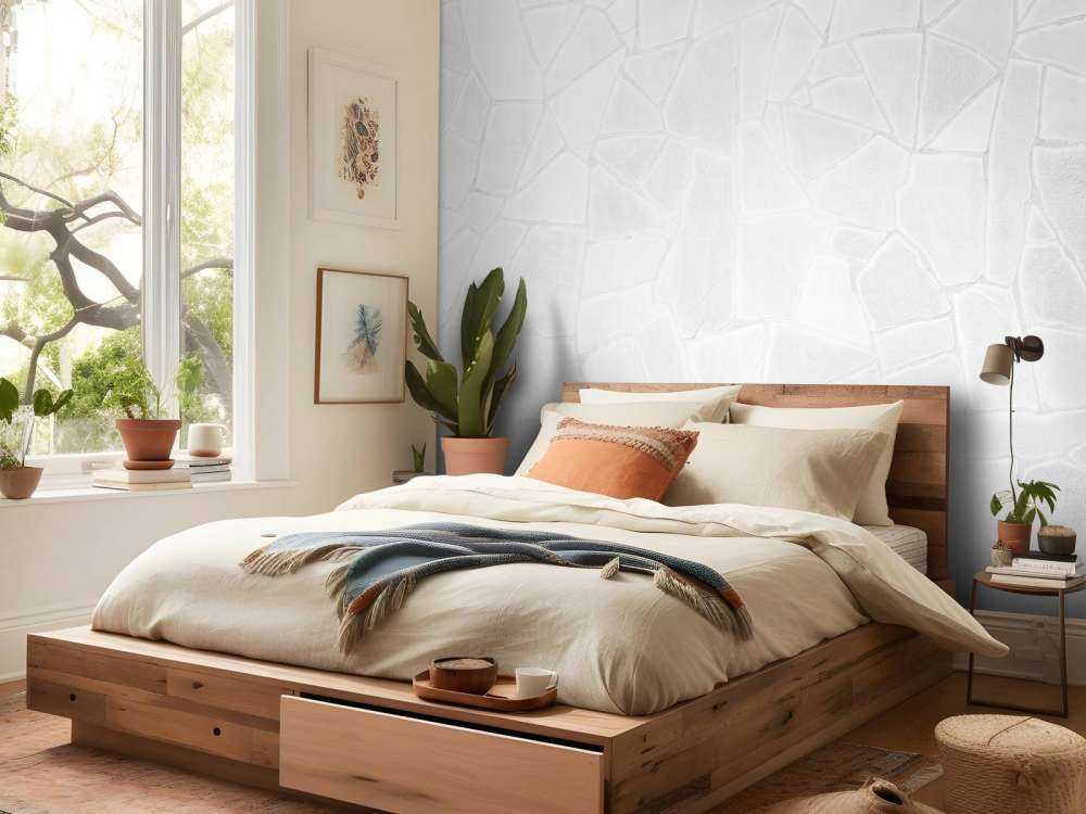 Große weiße Ziegelsteine