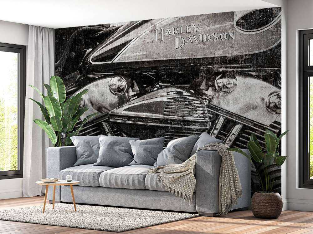 Harley davidson Nahaufnahme