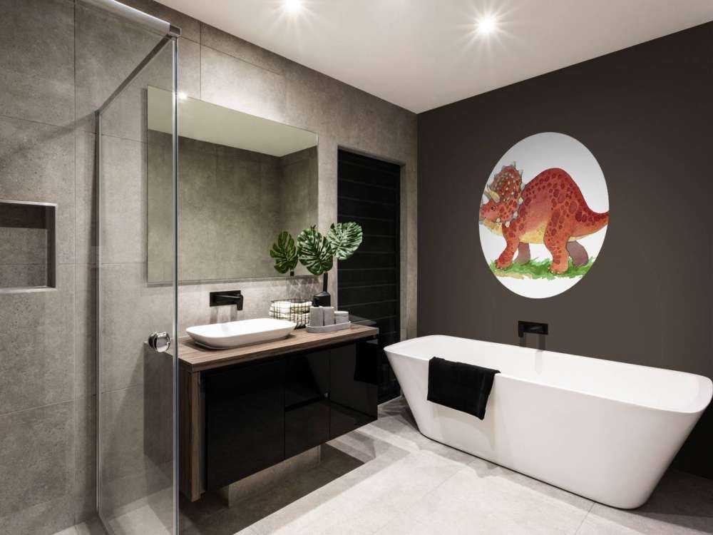 Süßer Triceratops Dinosaurier mit Triceratops