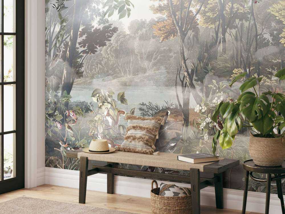 Mystische Waldvögel